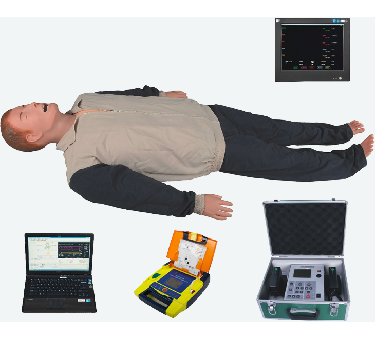 高智能數(shù)字化成人綜合急救技能訓練系統(tǒng)（ACLS高級生命支持、計算機控制）